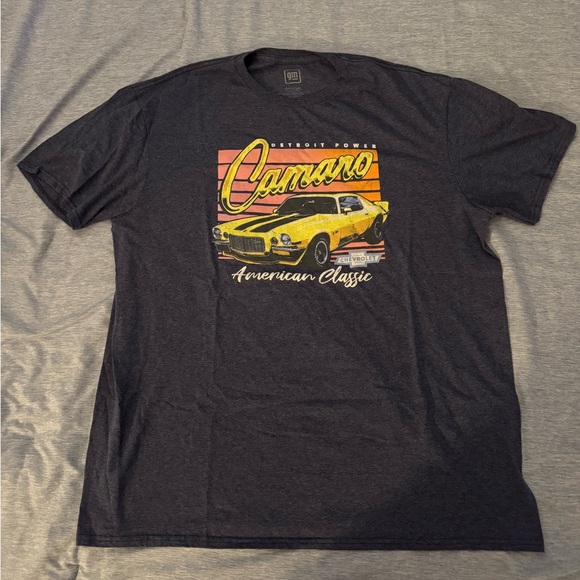 Hybrid Apparel Camaro Graphic Tee - Charcoal - Picture 1 of 3